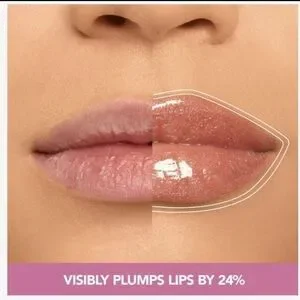 Buxom Plump Shot Sheer Tint Collagen Infused Lip Serum Get Naked .14 Oz NIB
