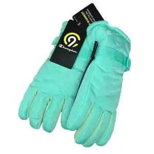 C9 By Champion Green And Mint Ski Gloves Snow Winter New With Tags Girls