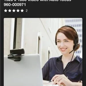 C930e Logitech Black Webcam With Auto-focus
