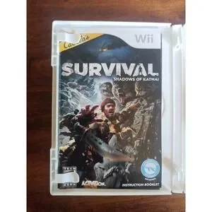 Cabelas Survival: Shadows Of Katmai Wii Action/Adventure (Video Game) W Manual