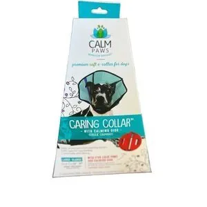 Calm Paws E Collar Size L Dog Soft Calming Gel Patch Disk Behavior Support