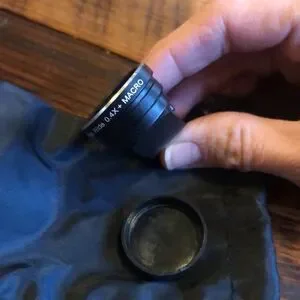 CamRah Mega Wide Fish Eye .4x Clip On Phone / Camera Lens