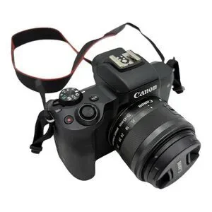 Canon EOS M50 24.1MP - Mirrorless Camera - Black - EF-M 15-45mm Lens