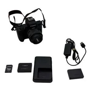 Canon EOS M50 24.1MP - Mirrorless Camera - Black - EF-M 15-45mm Lens