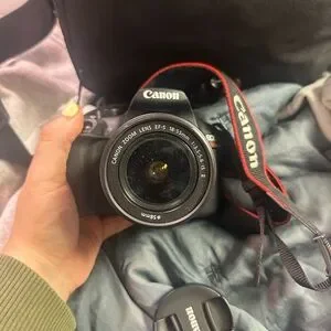 Canon EOS Rebel T6 Black Digital Camera