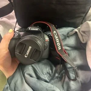 Canon EOS Rebel T6 Black Digital Camera