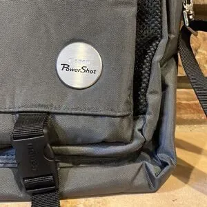 Canon Power Shot Grey Crossbody Camera Bag