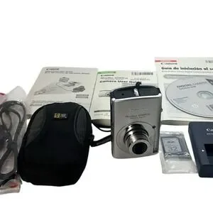 Canon PowerShot ELPH SD870 IS 8.0MP Digital Camera Bundle Complete in Box Works