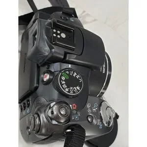 Canon PowerShot S5 IS Digital Camera 8MP PC1234 Black Tested