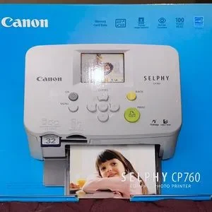Canon SELPHY CP760 Compact Photo Printer - White