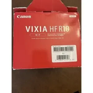 CANON VIXIA HF R10 8 GB HD Camcorder Mint Condition With Case