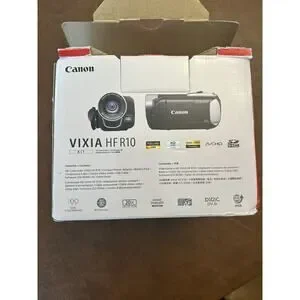 CANON VIXIA HF R10 8 GB HD Camcorder Mint Condition With Case