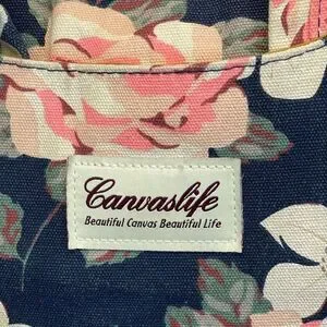 CANVASLIFE Laptop Bag Women's Blue Pink White Rose Floral Padded Sleeve Case