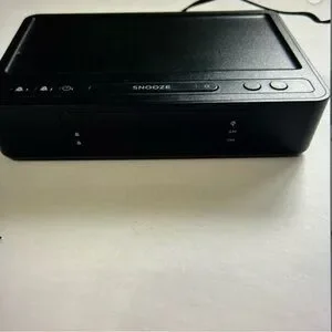 Capello wireless phone charging tray and digital alarm clock
