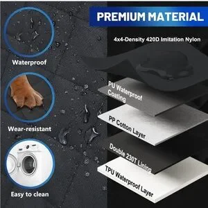 Car Door Protection From Dog Nails Fits Most NOT All Vehicles