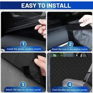Car Door Protection From Dog Nails Fits Most NOT All Vehicles