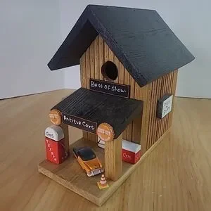 Car Show Custom Made Brand New Bird House Amazing Detail & Color 11' by 11'