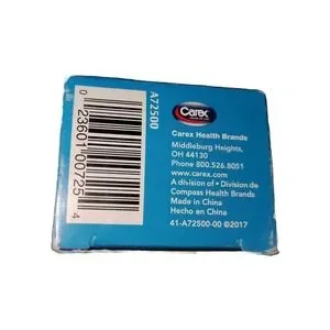 Carex‎ Gray Cane Tips 2 Pack Fits All Standard Canes & Crutches 3/4" NEW IIn Box
