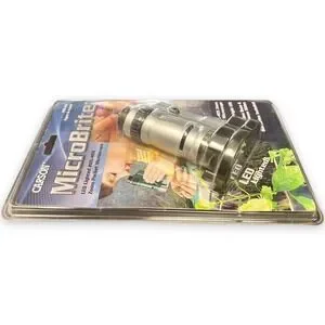 Carson Kids MicroBrite 20x-40x LED Lighted Pocket Microscope For Learning