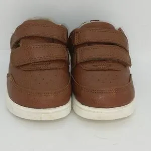Carter's Every Step Baby Boys Pre-owned Brown Sneakers - Sz. 4 months