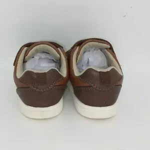 Carter's Every Step Baby Boys Pre-owned Brown Sneakers - Sz. 4 months