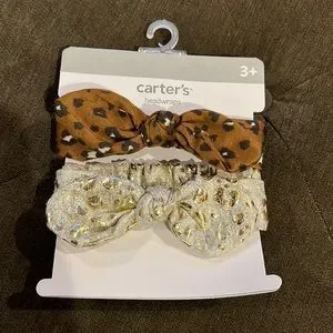 Carters headbands NWT