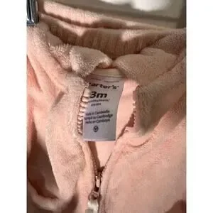 Carters Outfit Baby Girl 3 Months Pink Baby Bear