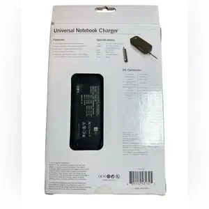 Case Logic Universal Notebook Charger 90W AC Home Charger W/ USB Port - New