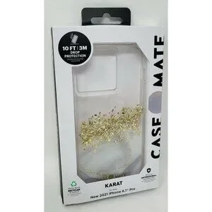 Case-Mate Karat Marble Case for Apple iPhone 13 Pro 6.1" 2021 - Marble Design