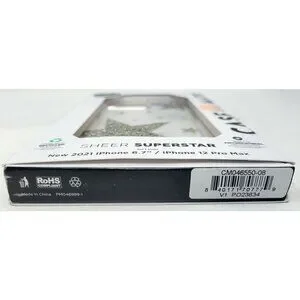 Case-Mate Sheer Crystal Superstar Case For IPhone 13 Pro Max / 12 Pro Max 6.7"
