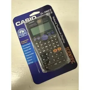 CASIO FX-300ES PLUS Scientific Calculator ACT SAR PSAT New Sealed Card Damage