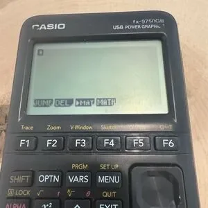 CASIO Fx-9750GIII Graphing Calculator - Black Working