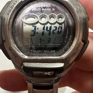 Casio G-SHOCK (3050) Men's Watch Tough Solar Stainless Steel Watchband