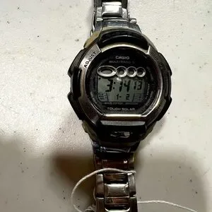 Casio G-SHOCK (3050) Men's Watch Tough Solar Stainless Steel Watchband