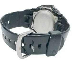 Casio Women's Wristwatch Baby G Round Digital Buckle 12-Hour Dial Black