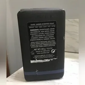 Castelbel Ltd Editions Men’s Grooming Dark Amber Luxury Bar
