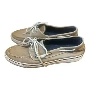 Casual Tan Boat Shoes