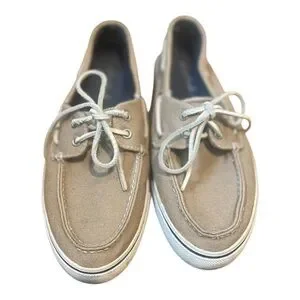 Casual Tan Boat Shoes