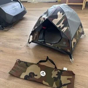 Cat Camp Camouflage Cat Tent