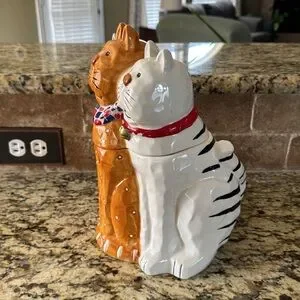 Cat Ceramic Food Or Treat