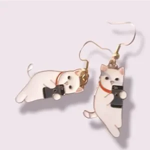 Cat Earrings