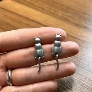 Cat Earrings (no push backs)