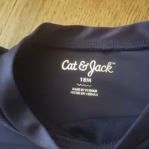 Cat & Jack Unicorn Ruffle Rashguard Swim Set NWT