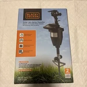 Cat Repellent Outdoor- Squirrel Deterrent Solar- Dog/Raccoon/Rabbit Deterrent