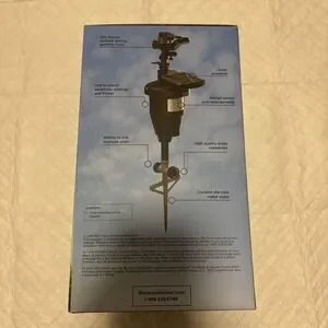 Cat Repellent Outdoor- Squirrel Deterrent Solar- Dog/Raccoon/Rabbit Deterrent