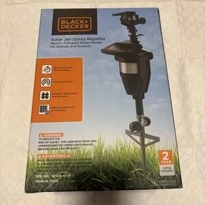 Cat Repellent Outdoor- Squirrel Deterrent Solar- Dog/Raccoon/Rabbit Deterrent
