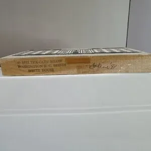 Cat's Meow The White House Washington DC Series Wood Shelf Sitter 1991 Signed