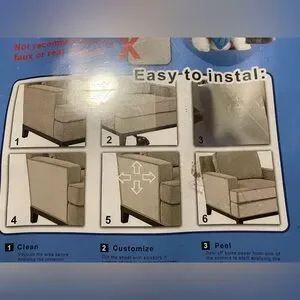Cat Scratch Furniture Protector - Transparent