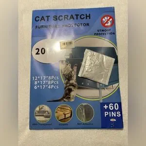Cat Scratch Furniture Protector - Transparent