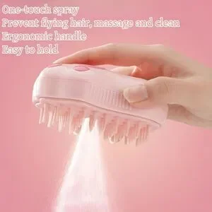 Cat Steam Brush For Shedding - 4 In 1 Cat Steam Brushes For Indoor
